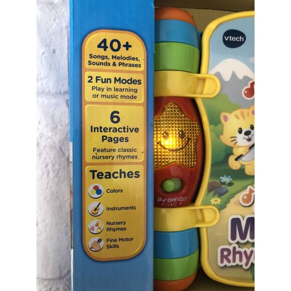 Vtech 🆕 Musical Rhymes Book - Picture 5 of 5